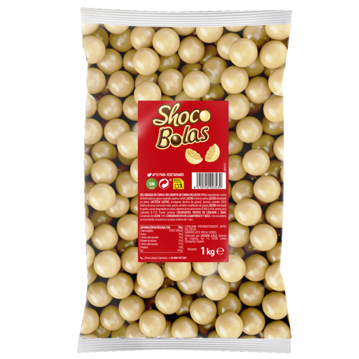 SCHOCOBOLAS BLANC (100GR)