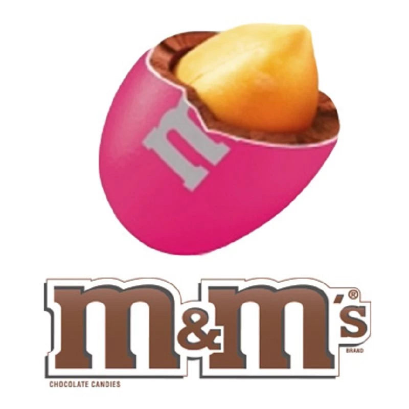 M&M'S PEANUT FUSHIA